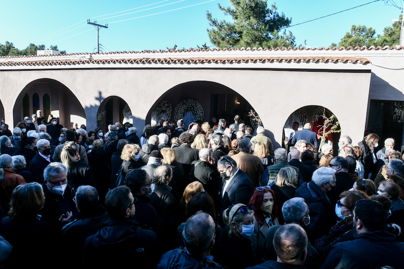 κηδεία Νότης Μαυρουδής, Νότης Μαυρουδής, κηδεία