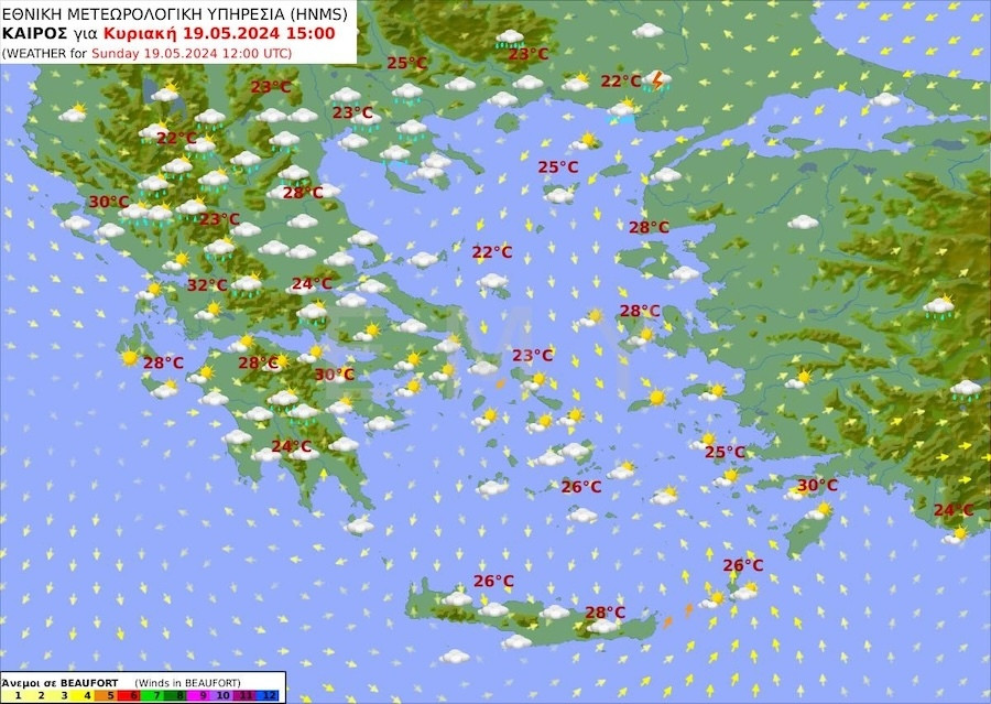 Καιρός, Καιρός Σήμερα, Πρόγνωση Καιρού