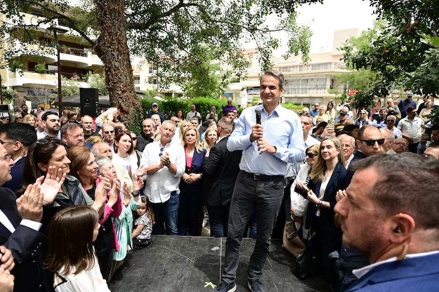Κυριάκος Μητσοτάκης, Κυριάκος Μητσοτάκης Βριλήσσια, Βριλήσσια, Ευρωεκλογές 2024, Ευρωεκλογές