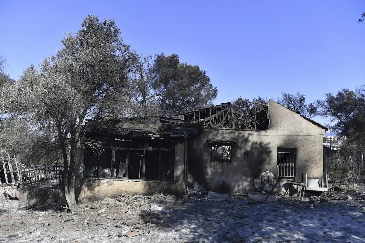 Φωτιά Στην Αττική, Φωτιά