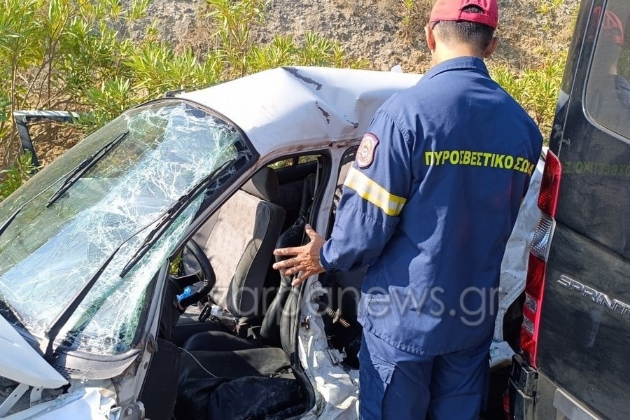 Χανιά Τροχαίο, Χανιά Τροχαίο Δυστύχημα, Χανιά, Κρήτη