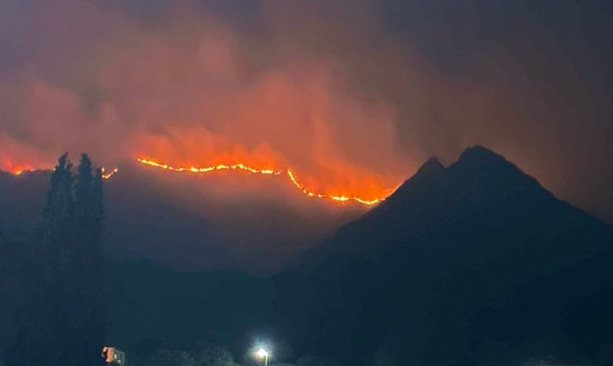 Φωτιά στο Παγγαίο: Μάχη με τις φλόγες για 4η ημέρα στην Καβάλα – Επιχειρούν εναέρια μέσα