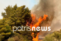Μεγάλη φωτιά στην Ηλεία: Εντοπίστηκε νεκρός άνδρας, έκλεισε η Πατρών - Πύργου (Βίντεο)