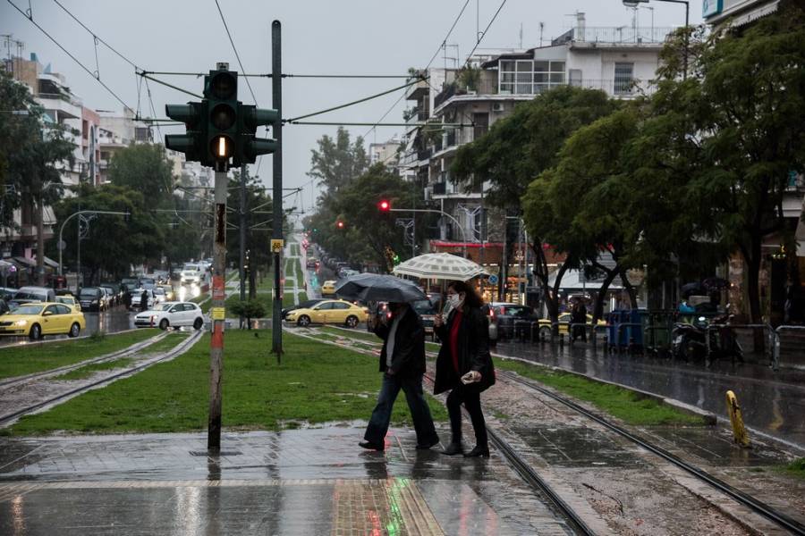 Καιρός: Βροχές, καταιγίδες και χιονοπτώσεις σήμερα Σάββατο