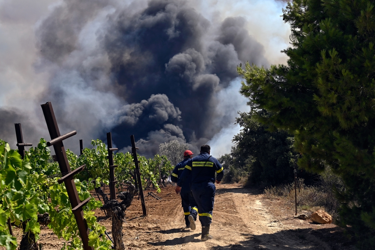 Ποιες περιοχές θα βρίσκονται σε κατάσταση υψηλού κινδύνου για φωτιές το επόμενο 24ωρο