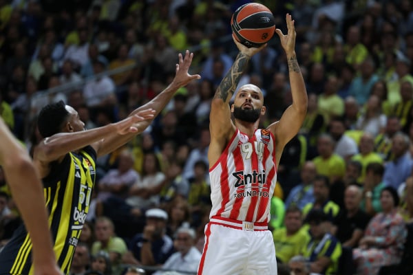 Euroleague: Δεν τα κατάφερε ο Ολυμπιακός - Πικρή ήττα 82-71 από τη Φενερμπαχτσέ