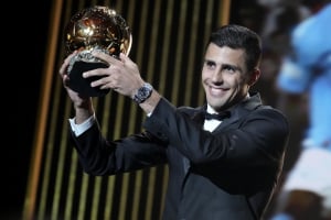 Ballon d'Or 2024: Στον Ρόδρι της Μάντσεστερ Σίτι η φετινή Χρυσή Μπάλα