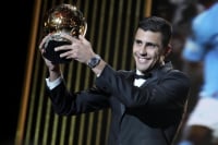 Ballon d&#039;Or 2024: Στον Ρόδρι της Μάντσεστερ Σίτι η φετινή Χρυσή Μπάλα