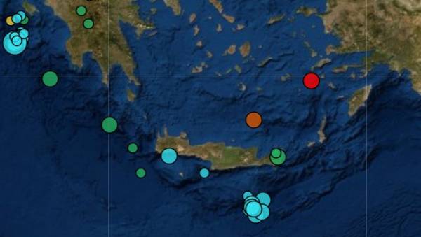 Σεισμός 4 Ρίχτερ ανοιχτά της Κω