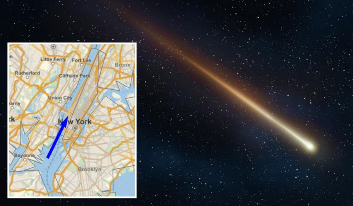 Ανησυχία στη Νέα Υόρκη: Μετεωρίτης πέταξε πάνω από το Άγαλμα της Ελευθερίας και διαλύθηκε
