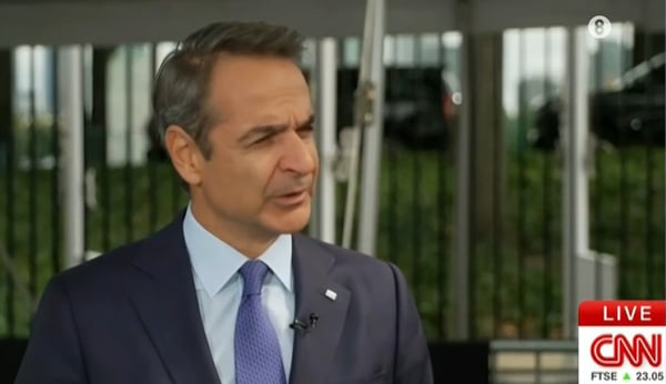 Μητσοτάκης στο CNN για τη συνάντηση με Ερντογάν: Tρομερή πρόοδος στη διμερή σχέση των δύο χωρών