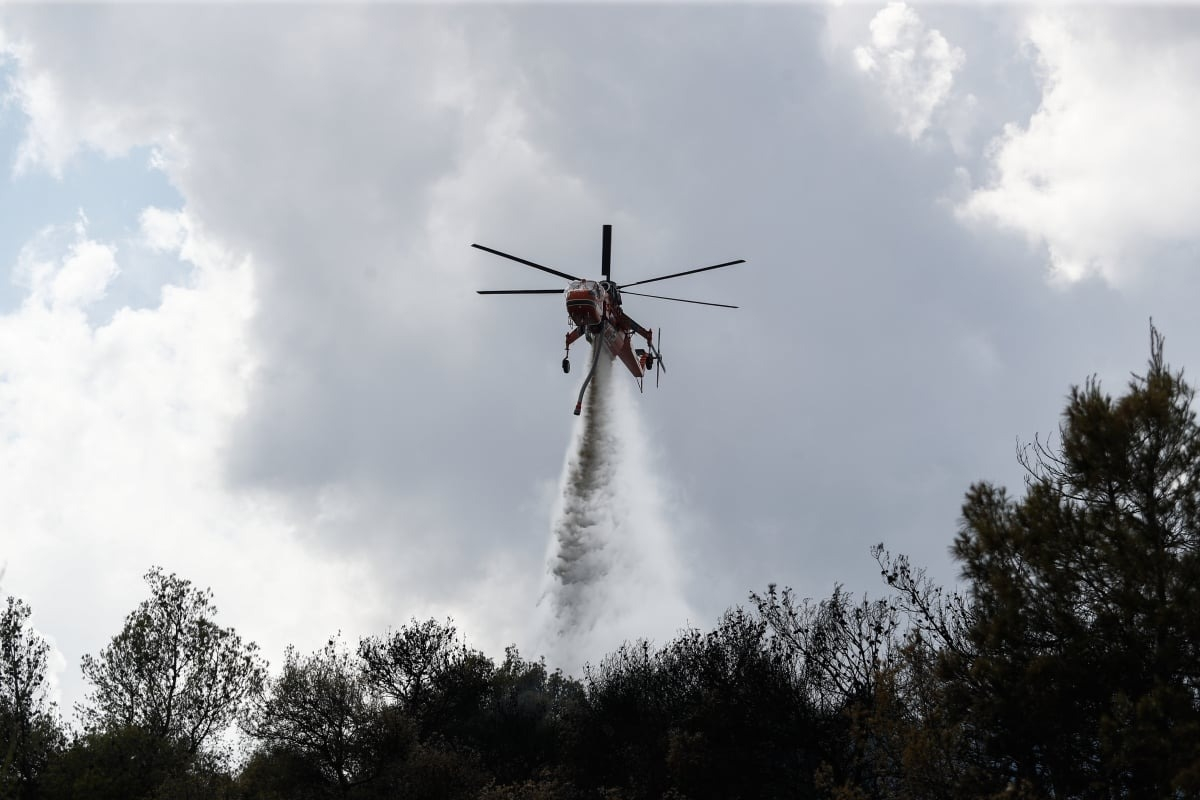 Φωτιά τώρα στην Ευρυτανία