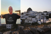 American tourist disappears on Greek island of Amorgos – He went hiking alone