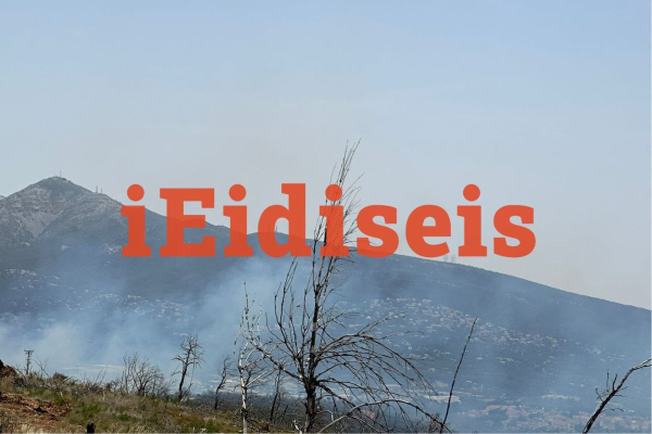 Φωτιά στη Δροσοπηγή Αφιδνών: Καλύτερη η εικόνα - Άνοιξαν οι δρόμοι