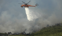 Φωτιά τώρα στο δήμο Παρανεστίου στη Δράμα (Φωτογραφίες)