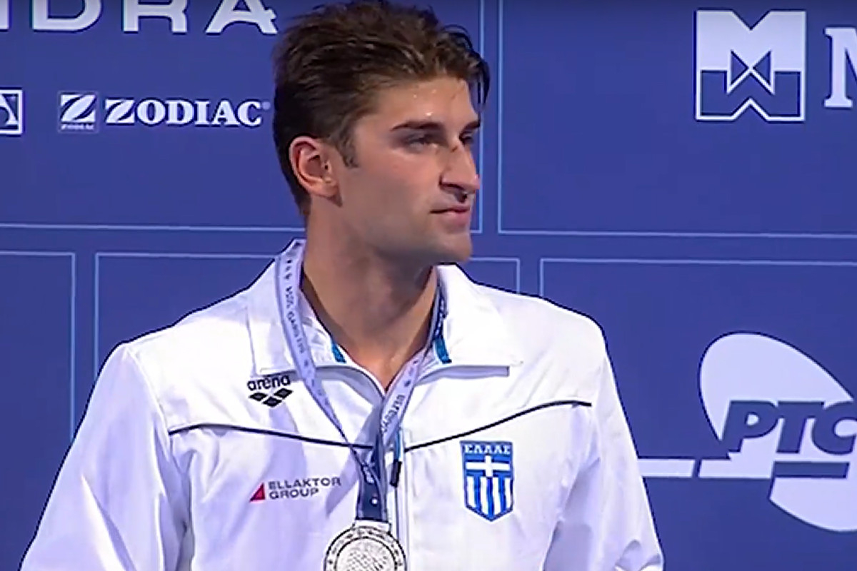 Ευρωπαϊκό Πρωτάθλημα Κολύμβησης: «Ασημένιος» ο Δημήτρης Μάρκος