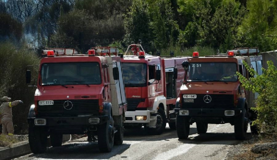 Φωτιά τώρα στην Καστοριά