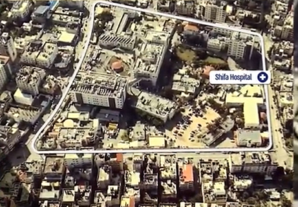 Το Ισραήλ αποκαλύπτει πού βρίσκεται το αρχηγείο της Χαμάς: Κάτω από νοσοκομείο στη Γάζα (βίντεο)