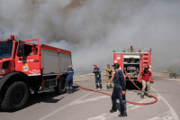 Υπό έλεγχο η φωτιά στα Μέγαρα - 53 αγροτοδασικές πυρκαγιές ξέσπασαν το τελευταίο 24ωρο