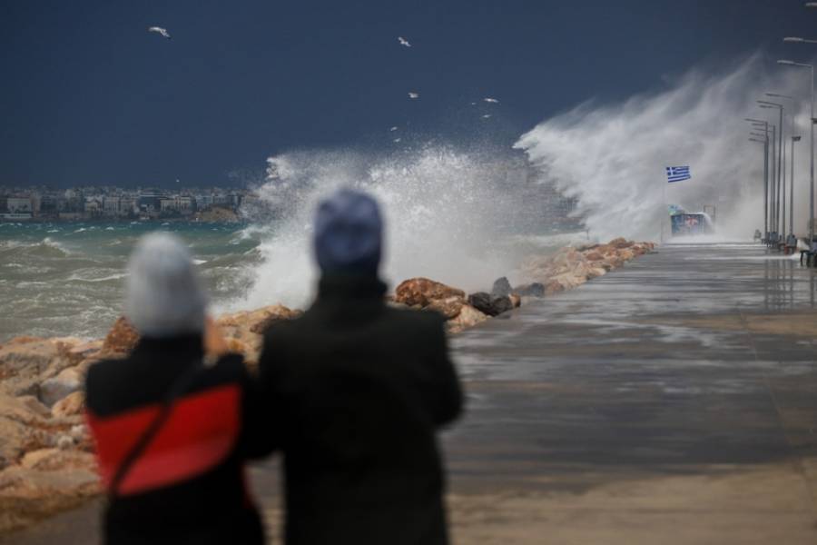 Ο καιρός αύριο Δευτέρα 11/1