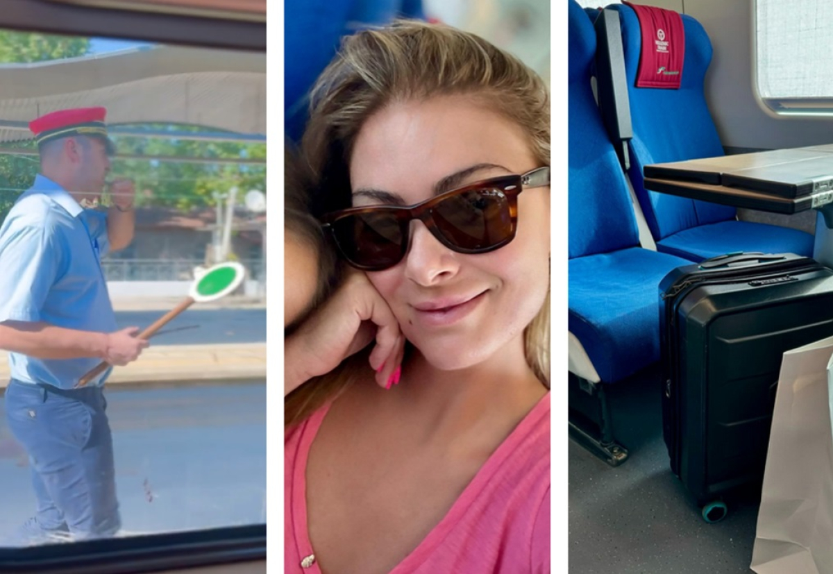 Δέσποινα Καμπούρη: Πήρε το τρένο για τη Θεσσαλονίκη με τα παιδιά της - «Το χέρι μου πηγαίνει στο τελευταίο βαγόνι...»