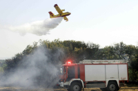 Φωτιά σε δασική έκταση στον Χορτιάτη Θεσσαλονίκης