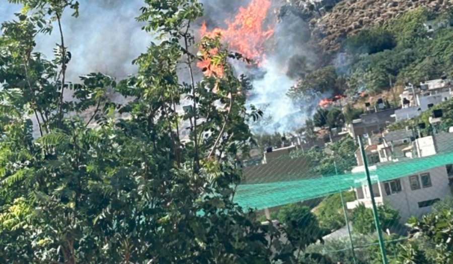 Φωτιά τώρα στο Ηράκλειο – Μήνυμα του 112 για εκκένωση