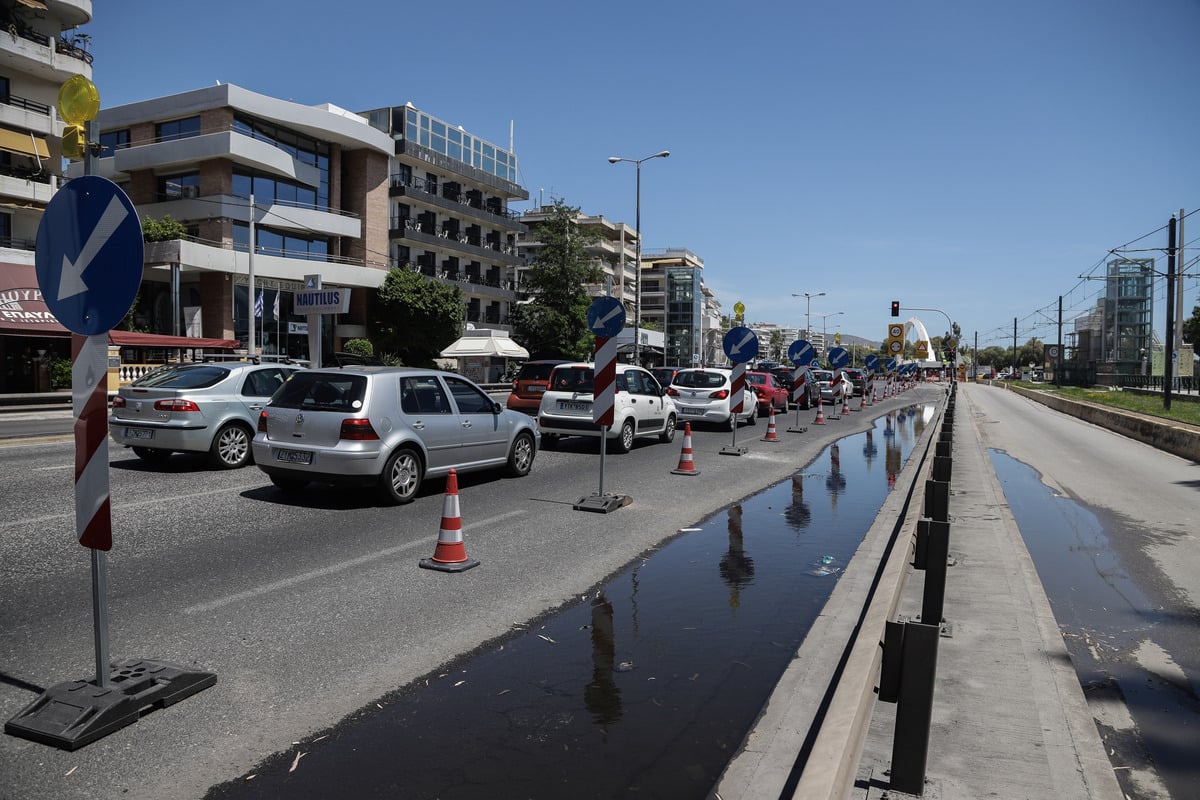 Γαλάτσι: Κυκλοφοριακές ρυθμίσεις λόγω έργων για τη γραμμή 4 του μετρό