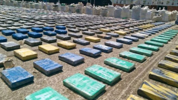 Ισημερινός: Κατασχέθηκαν πάνω από 3 τόνοι ναρκωτικών