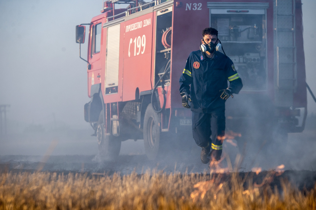 Φωτιά τώρα στην Αργολίδα - Ισχυρές δυνάμεις της Πυροσβεστικής στο σημείο