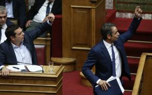 Τσίπρας: Ο Μητσοτάκης... Αντιπρόεδρος του Εδεσσαϊκού - Αλλοπρόσαλες οι θέσεις της ΝΔ