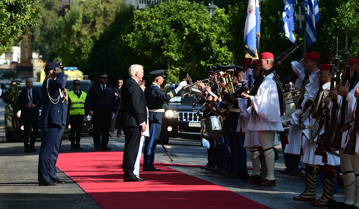 Στην Αθήνα ο Σταϊνμάιερ – Το πρόγραμμα του Προέδρου της Γερμανίας