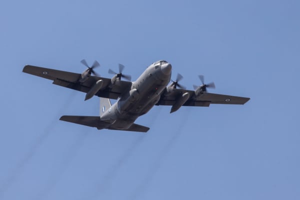 Ελληνικό C-130 στην Κύπρο για τον απεγκλωβισμό πολιτών από τον Λίβανο