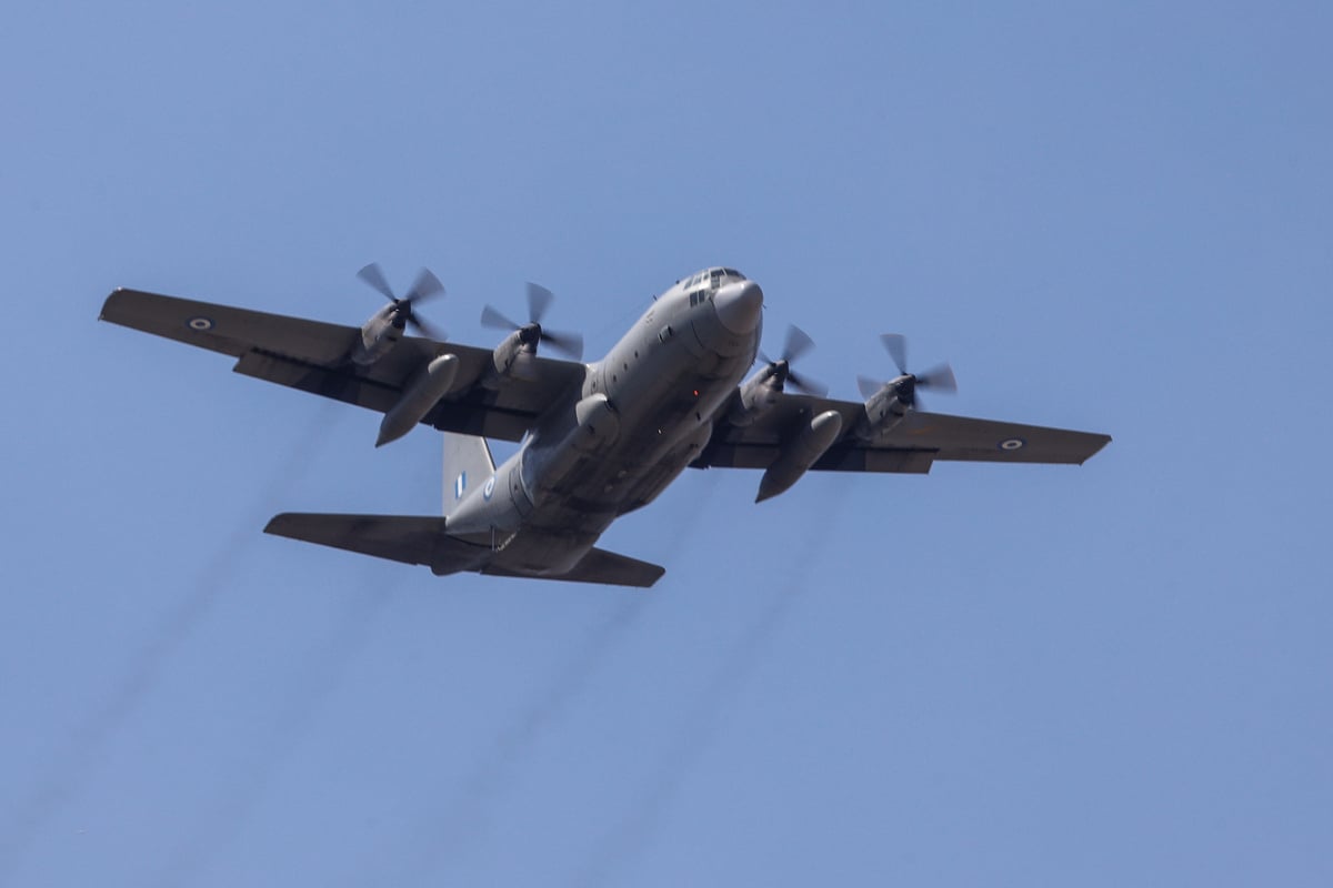 Ελληνικό C-130 στην Κύπρο για τον απεγκλωβισμό πολιτών από τον Λίβανο