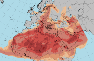 Αφρικανική σκόνη: Ποιες περιοχές δεν θα «ανασάνουν» μέχρι την Πρωταπριλιά (Χάρτες - Live πορεία)