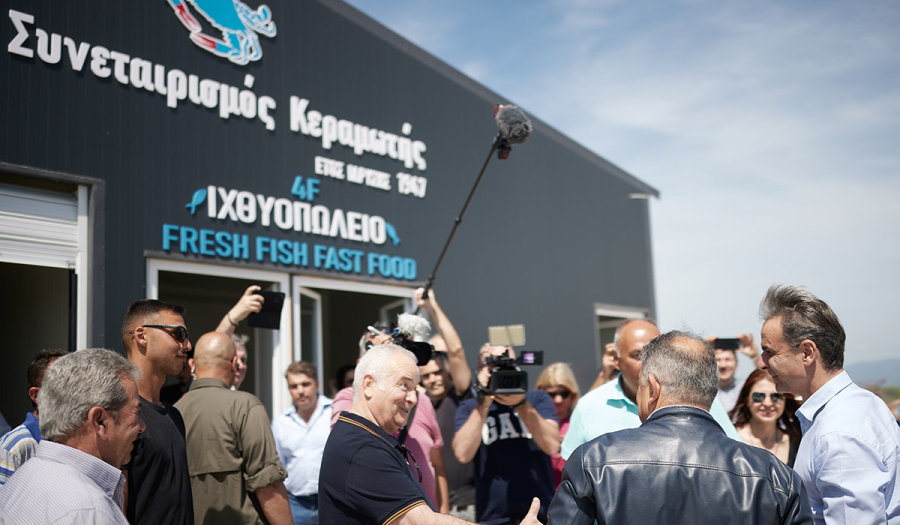 Μητσοτάκης από την Καβάλα: Η μείωση φόρων οδηγεί στην ανάπτυξη