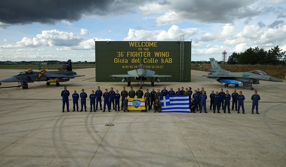 Φωτογραφία από την περυσινή άσκηση «Steadfast Noon», με τη συμμετοχή της Ελλάδας