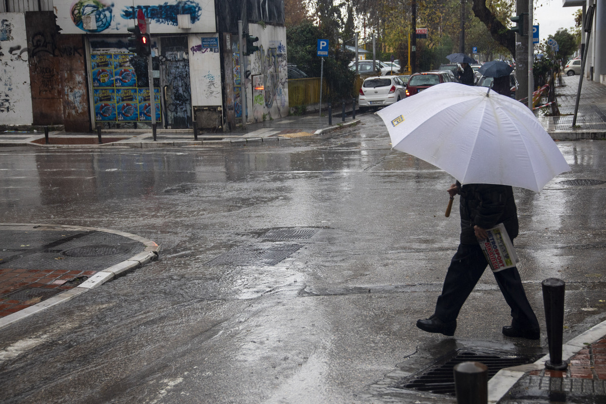 Meteo: Βροχερός καιρός στα ανατολικά ηπειρωτικά την Παρασκευή 13/1