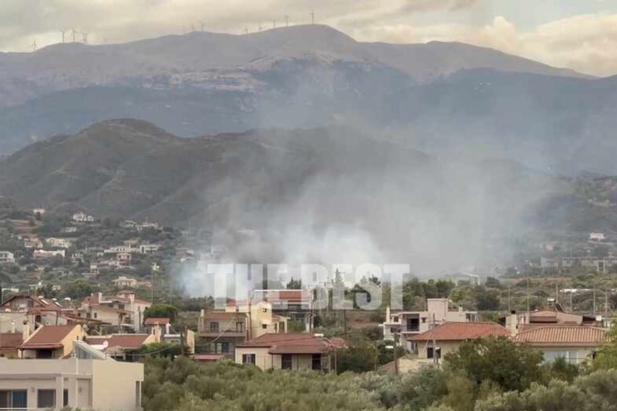 Υπό έλεγχο η φωτιά στο Πλατάνι Αχαΐας, δίπλα στην Πάτρα