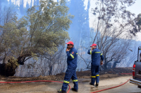 Φωτιά στις Σέρρες - Καίει δάσος στον Γαζώρο