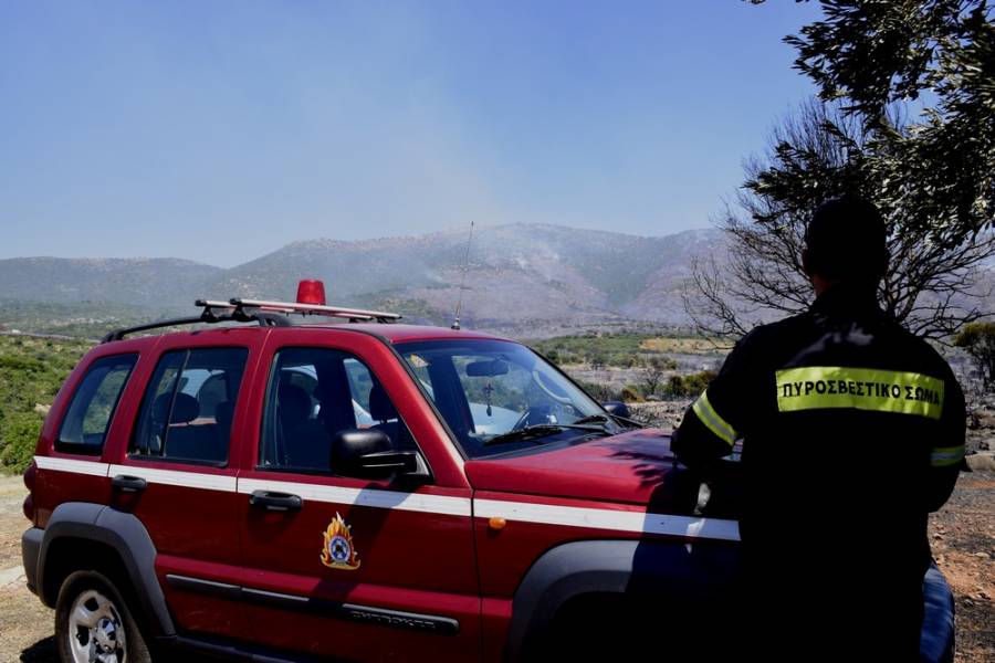 Φωτιά τώρα στη Μεσσηνία