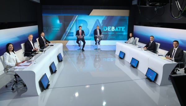 Debate ΠΑΣΟΚ: Οι αιχμές, τα καρφιά και οι σκληρές κόντρες μεταξύ των έξι υποψηφίων