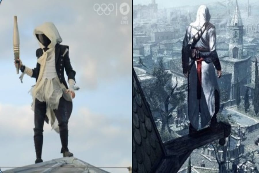 Ολυμπιακοί Αγώνες 2024: Το Assassin&#039;s Creed «εισέβαλε» στη τελετή έναρξης του Παρισίου