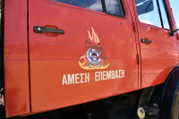 Ανατροπή πυροσβεστικών οχημάτων στην Κέρκυρα - Δύο τραυματίες πυροσβέστες