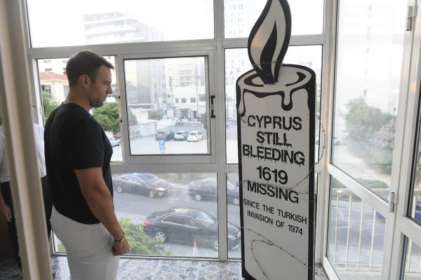 Κασσελάκης από Κύπρο: «Δεν ξεχνάμε – Η Λευκωσία να παραμένει η μοναδική διαιρεμένη ευρωπαϊκή πρωτεύουσα»