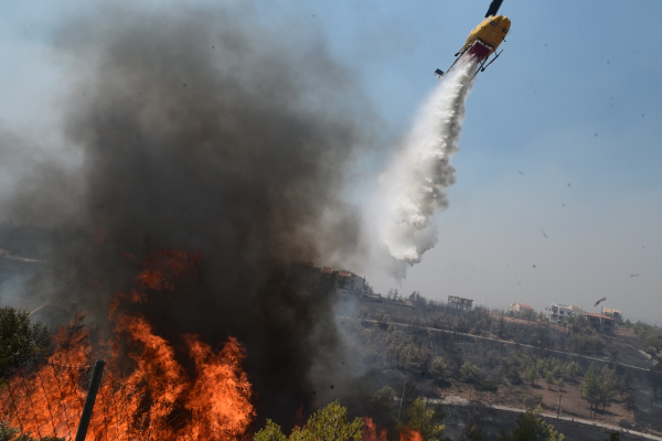 Οριοθετήθηκε γρήγορα η φωτιά στο Άκτιο