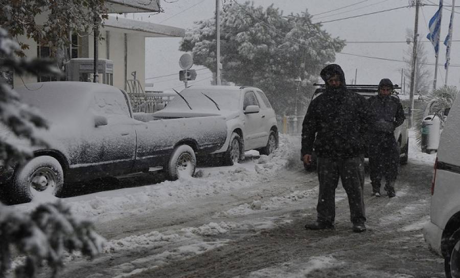 Χιόνια και στα βουνά της Αττικής φέρνει η «Πηνελόπη»