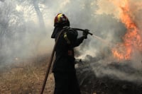 Ρέθυμνο: Φωτιά στην περιοχή Σακτούρια - Ήχησε το 112