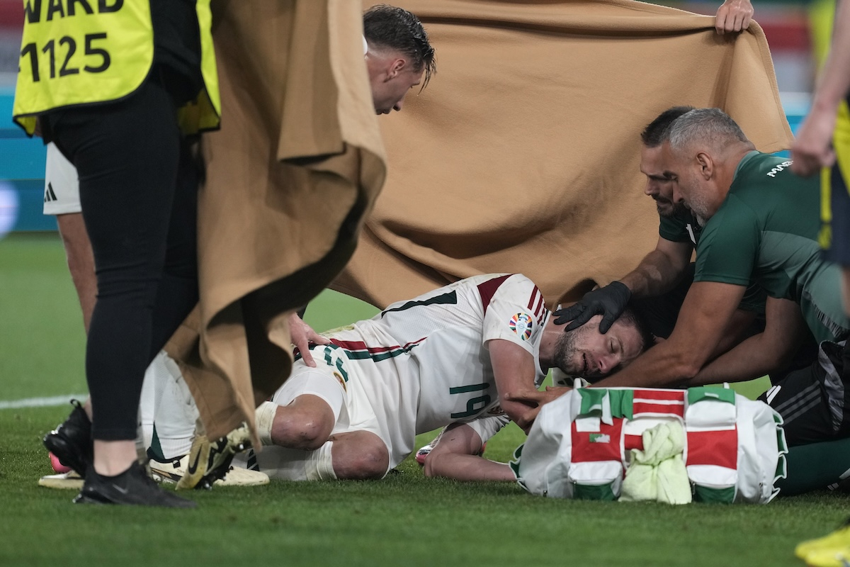 Euro 2024: Σοκαριστικός τραυματισμός του Ούγγρου Βάργκα – Ποια η κατάστασή του