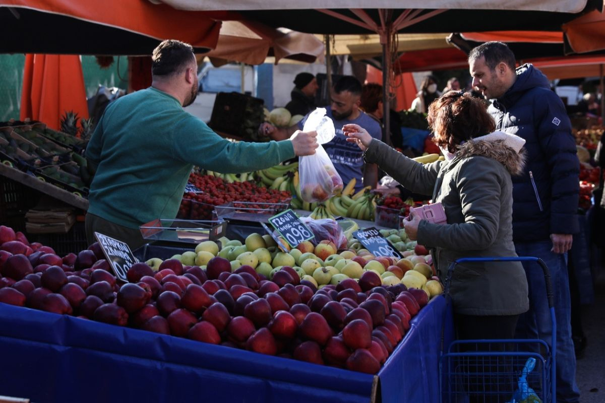 Eurostat: Στο 6,5% ο πληθωρισμός τον Φεβρουάριο στην Ελλάδα